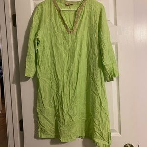 Lilly Pulitzer Lurex Stripe Cover Up